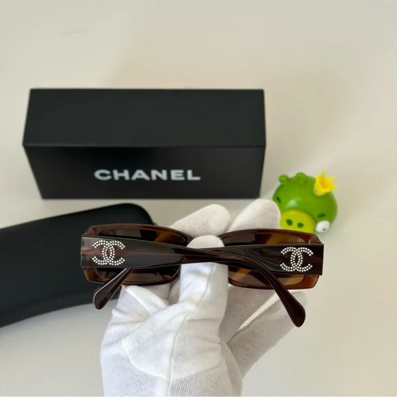 CHANEL | Accessories | Y2k Chanel Cc Rectangle Sunglasses